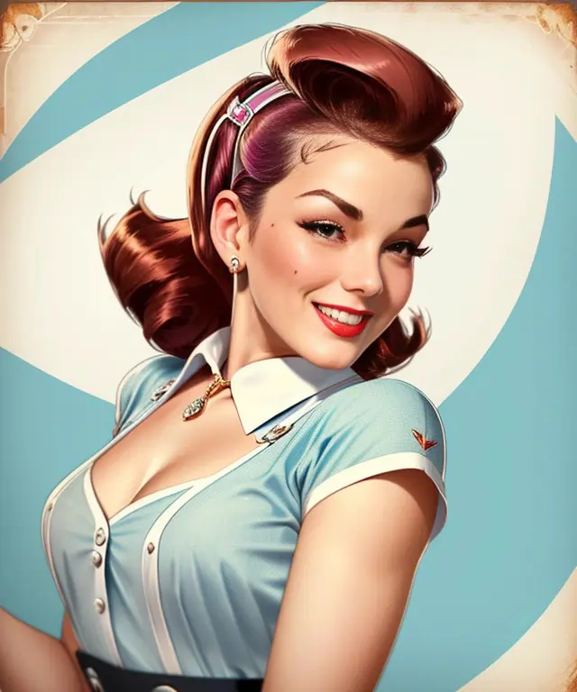 1950s Pinup Entry by u/Negative_Result5059